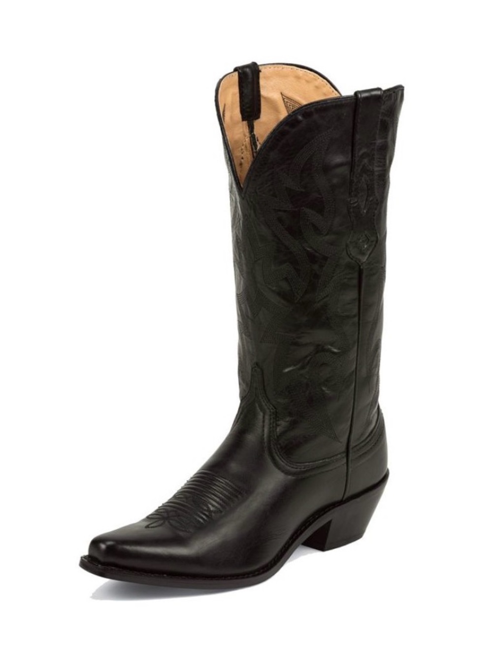 Nocona Deertanned Cow Snip Toe Cowboy Boots
